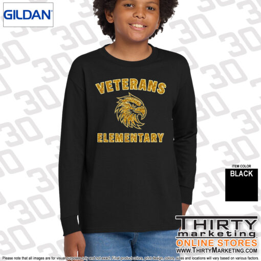 Veterans Elementary School Long Sleeve T-Shirt - Image 2