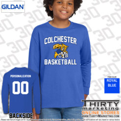 Colchester Youth Basketball Long Sleeve T-Shirt