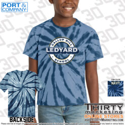 Alternative view of GHS Ledyard Tie-Dye Tee