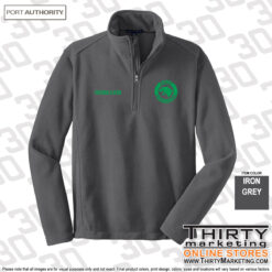 Alternative view of Kelly Middle School Fleece 1/4-Zip Pullover