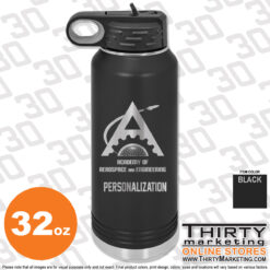 AAE 32oz Engraved Water Bottle