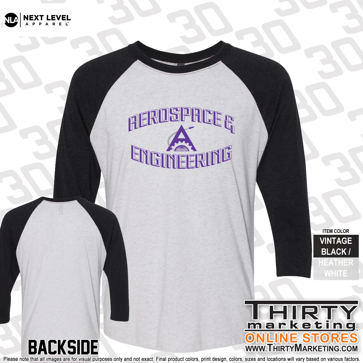 AAE Baseball Tee - Image 3