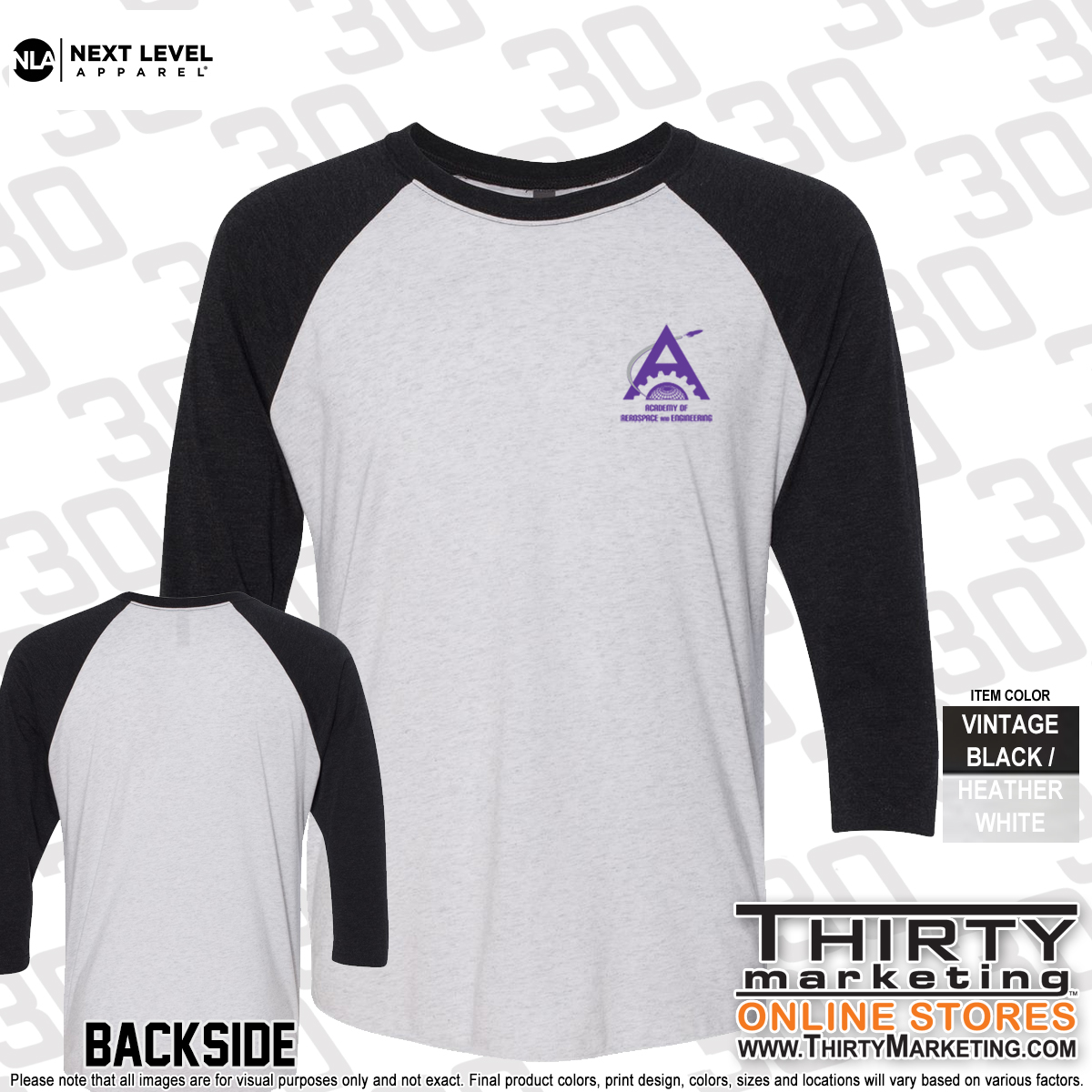 AAE Baseball Tee - Image 2