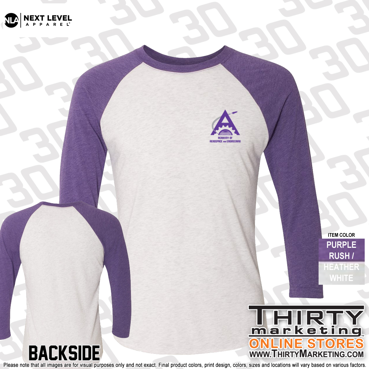 AAE Baseball Tee - Image 4