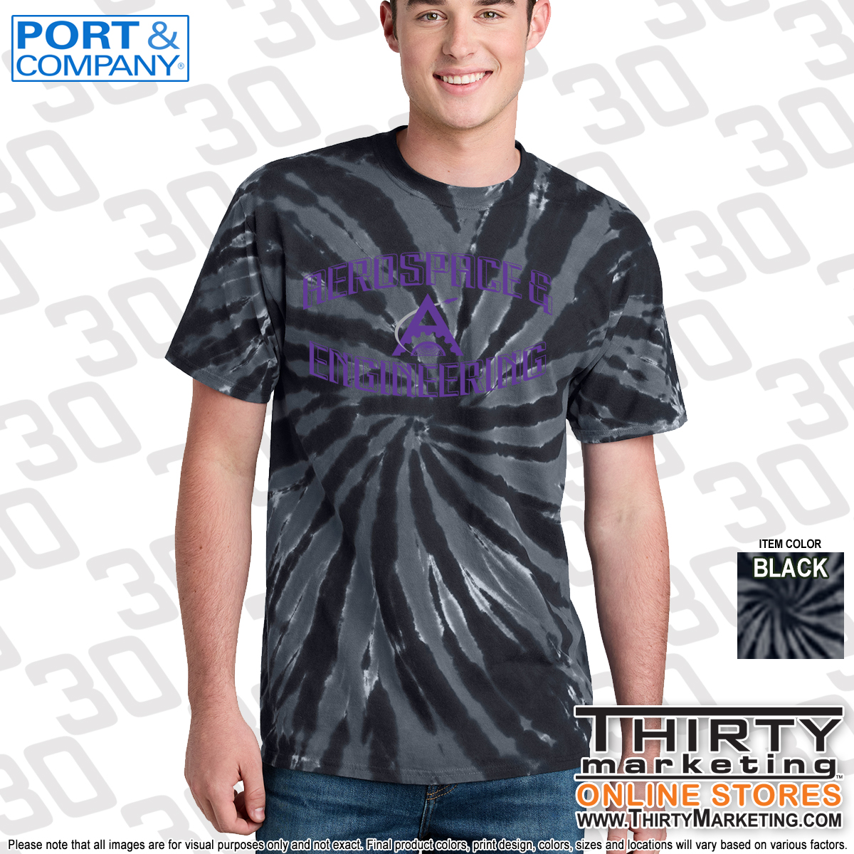 AAE Tie-Dye Tee - Image 2