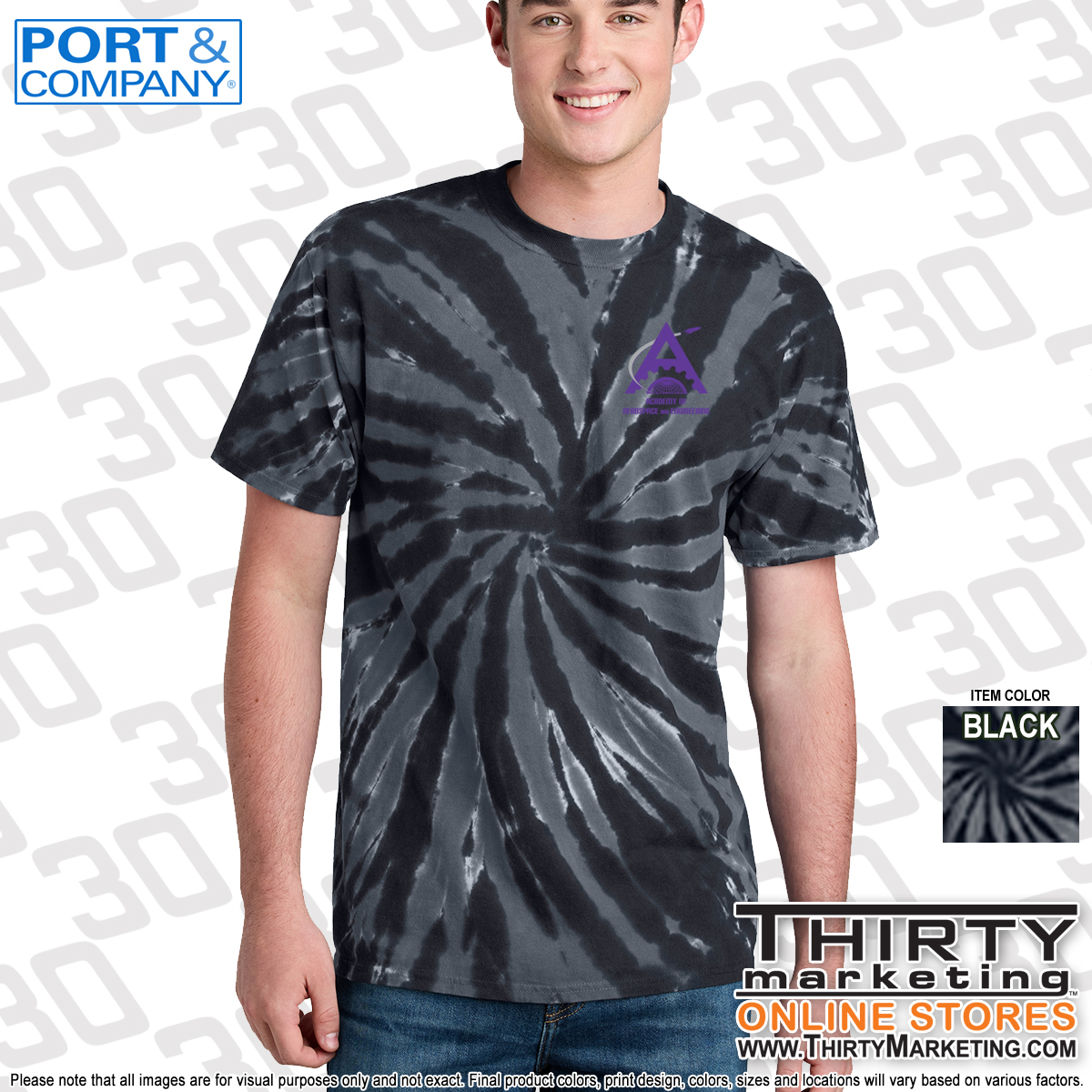 AAE Tie-Dye Tee - Image 3