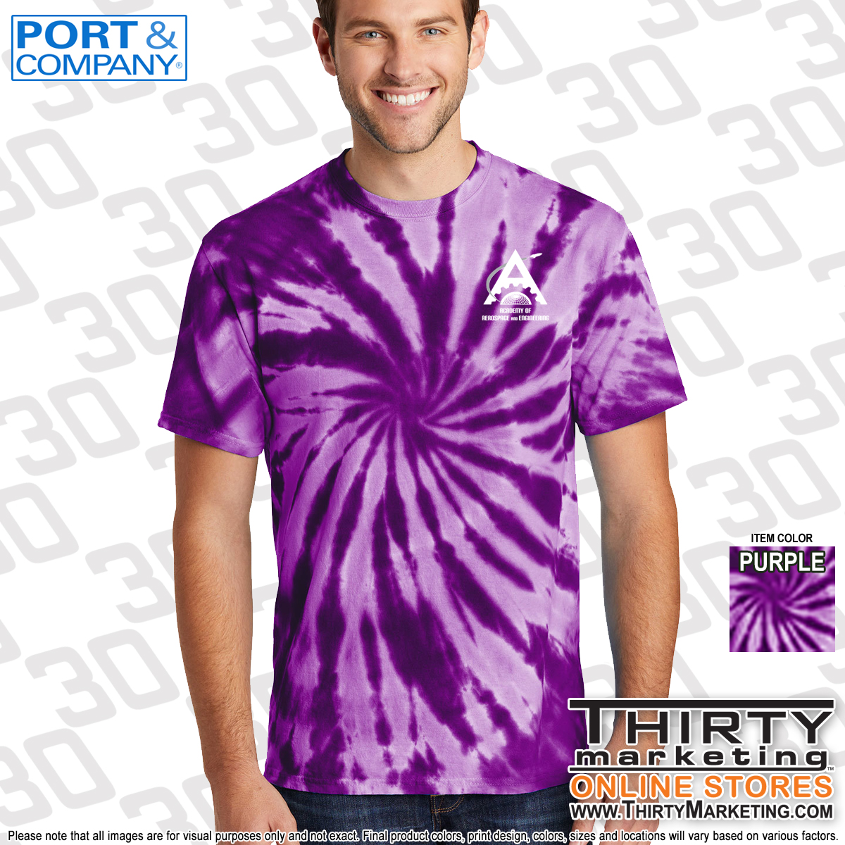 AAE Tie-Dye Tee - Image 5