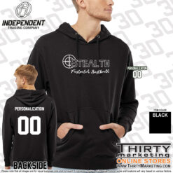 Alternative view of Stealth Fastpitch Softball Independent Hoodie