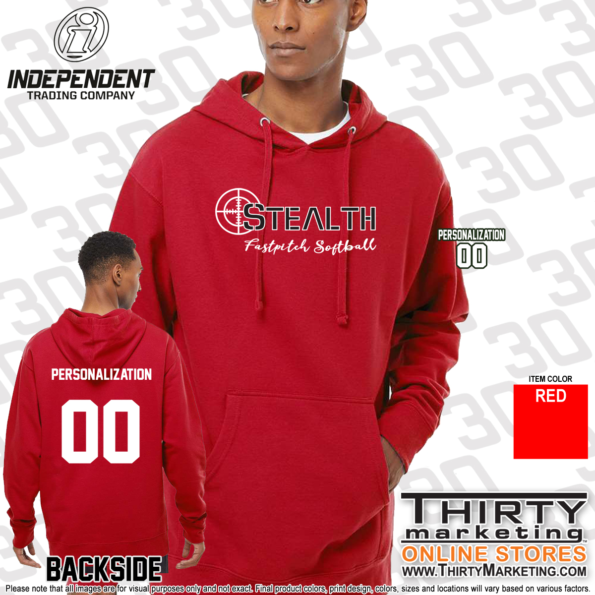 Stealth Fastpitch Softball Independent Hoodie