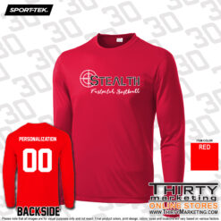 Alternative view of Stealth Fastpitch Softball Performance Long Sleeve T-Shirt