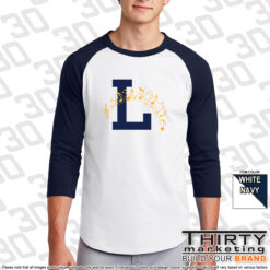 Ledyard Elementary Music Colorblock Raglan Jersey