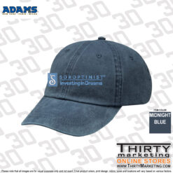 Alternative view of Soroptimist Pigment Dyed-Cap