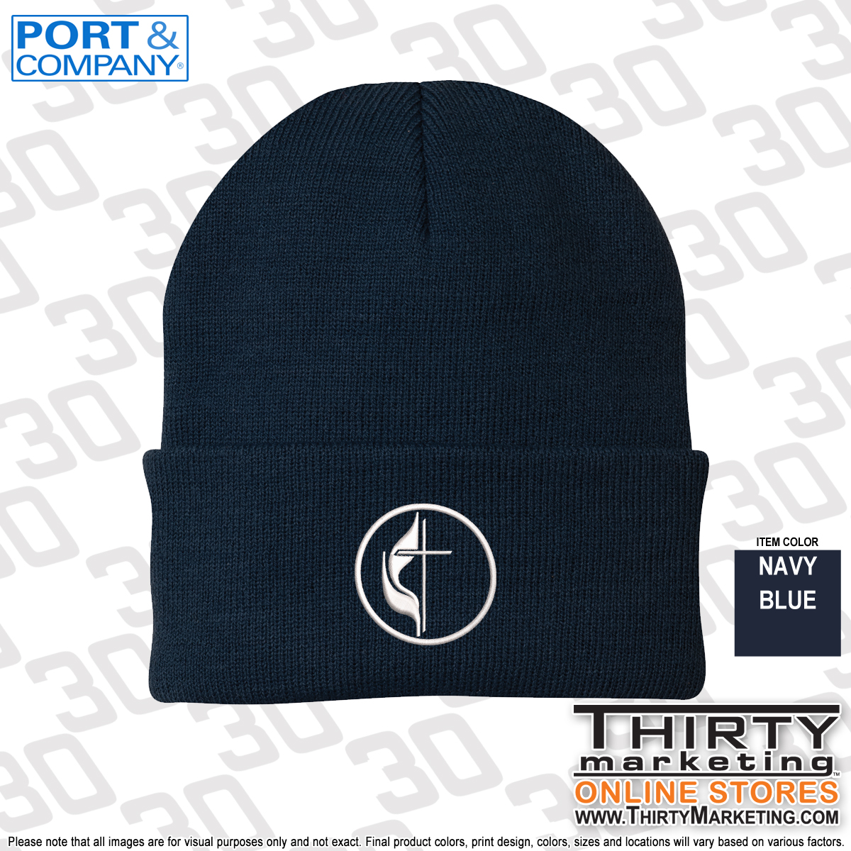 United Methodist Church Gales Ferry Knit Cap - Image 6