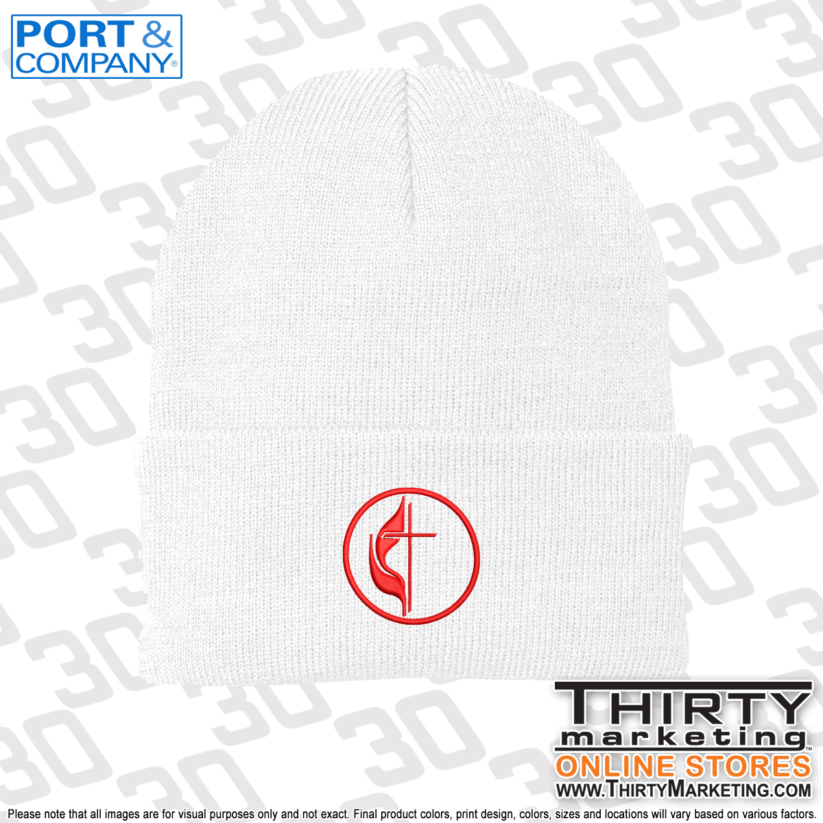 United Methodist Church Gales Ferry Knit Cap - Image 7