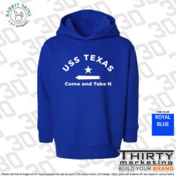 USS Texas FRG Toddler Hoodie