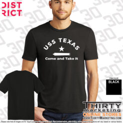 Alternative view of USS Texas FRG Perfect Tri® Tee