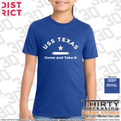 USS Texas FRG Youth Perfect Tri® Tee