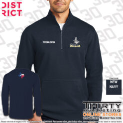 USS Texas FRG 1/4-Zip Sweatshirt