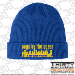 Alternative view of Dogs By The Dozen Cozy Cuffed Beanie