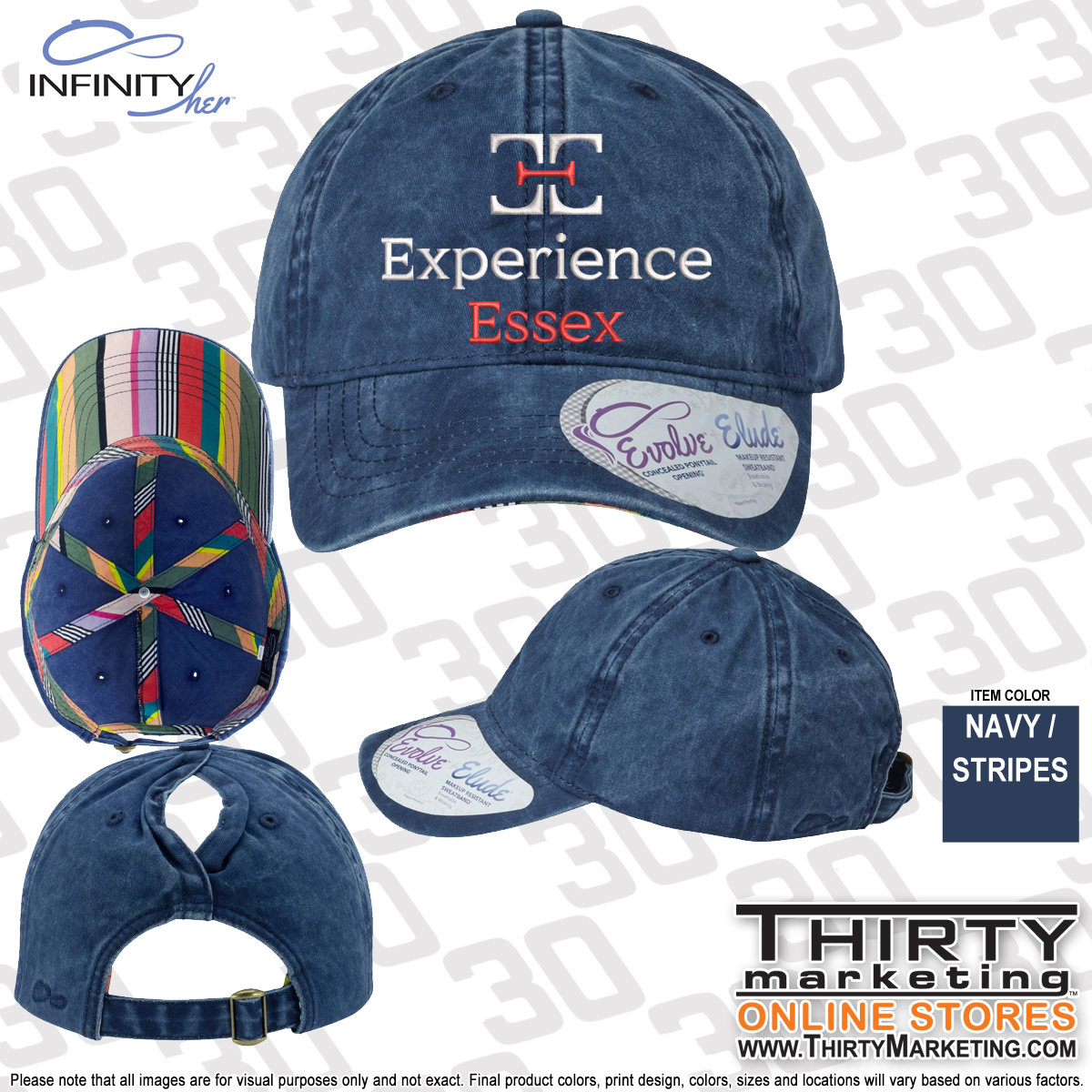 Experience Essex Women's Pigment-Dyed Cap - Image 4