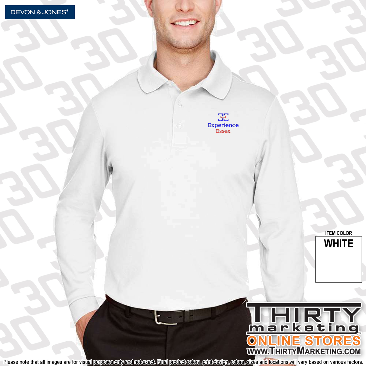 Experience Essex Long Sleeve Polo
