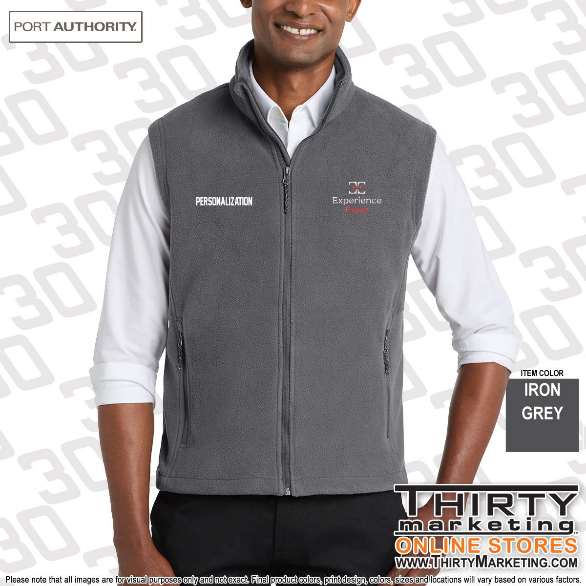 Experience Essex Fleece Vest - Image 3