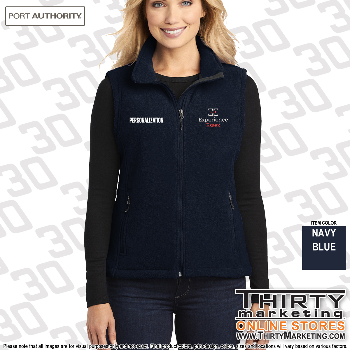 Experience Essex Fleece Vest - Image 4