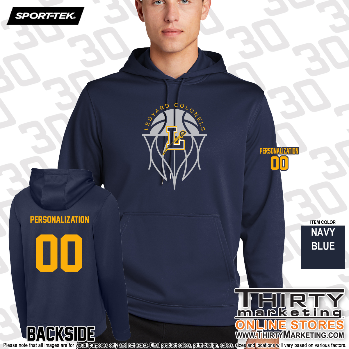 LMS Basketball Performance Hoodie - Image 5
