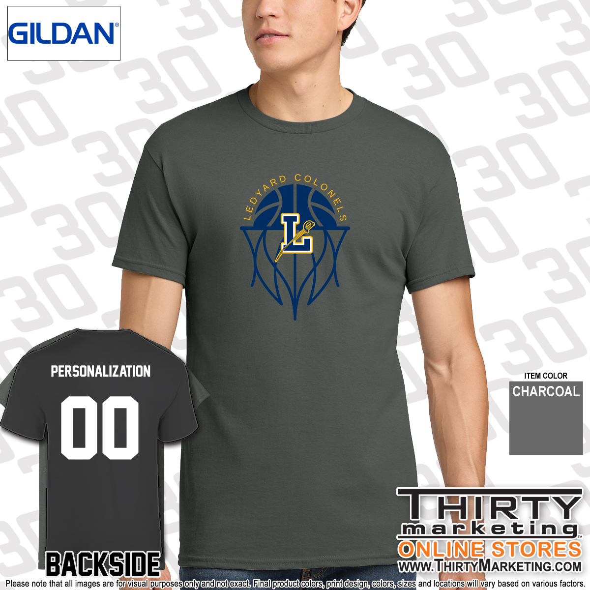 LMS Basketball Cotton T-Shirt - Image 3