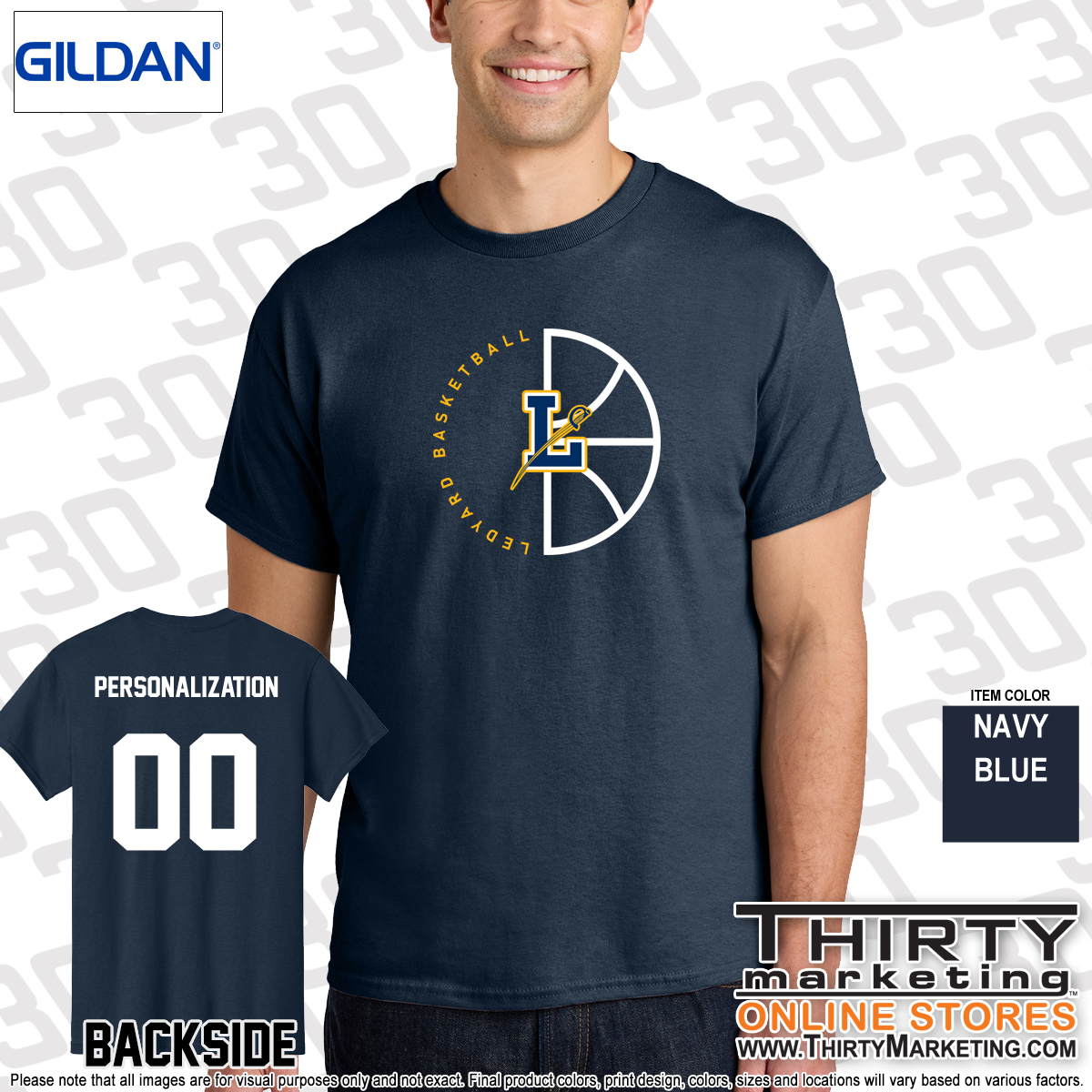 LMS Basketball Cotton T-Shirt - Image 4