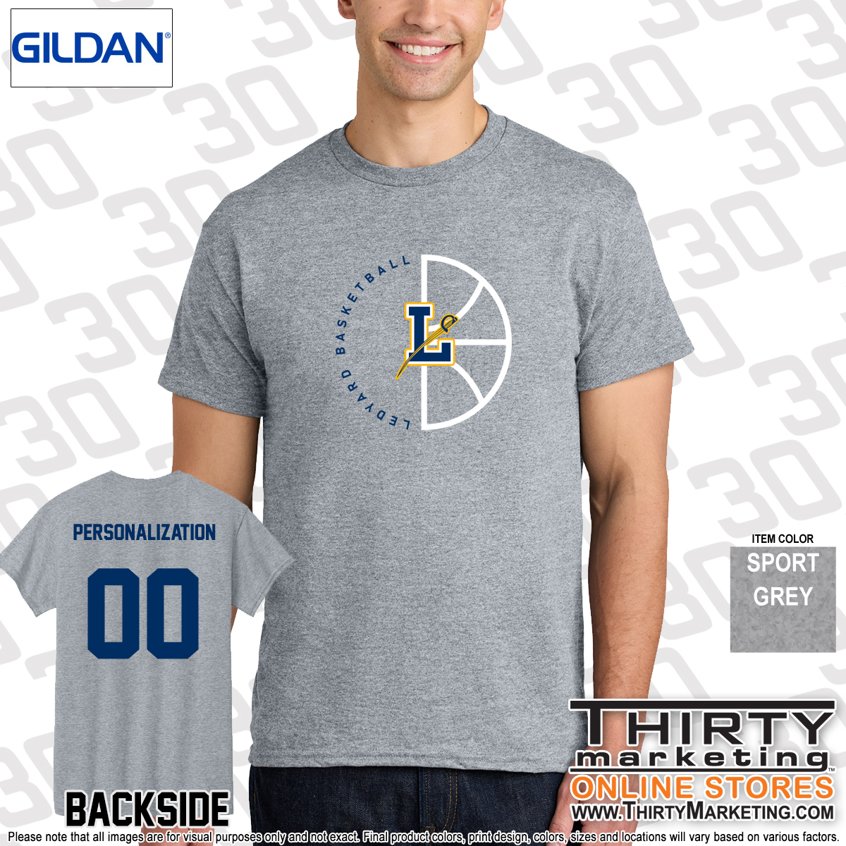 LMS Basketball Cotton T-Shirt - Image 6