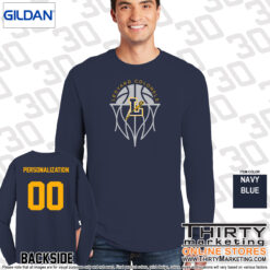 Alternative view of LMS Basketball Cotton Long Sleeve Shirt