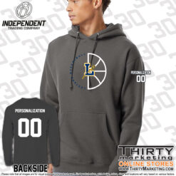 Alternative view of LMS Basketball Independent Heavyweight Hoodie