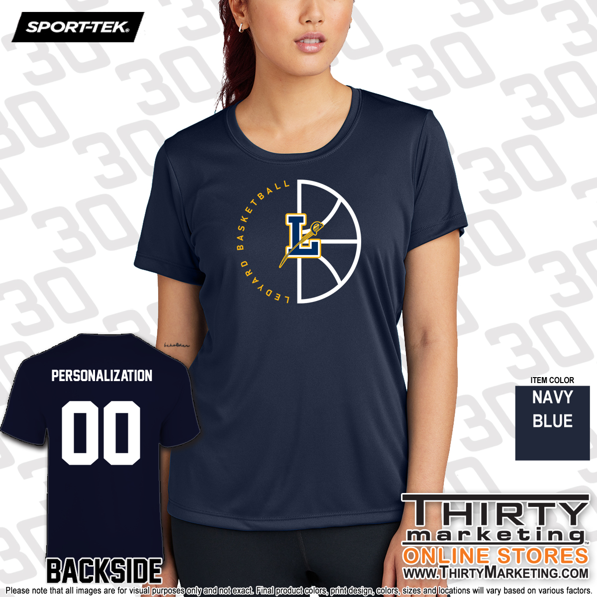 LMS Basketball Performance T-Shirt - Image 8