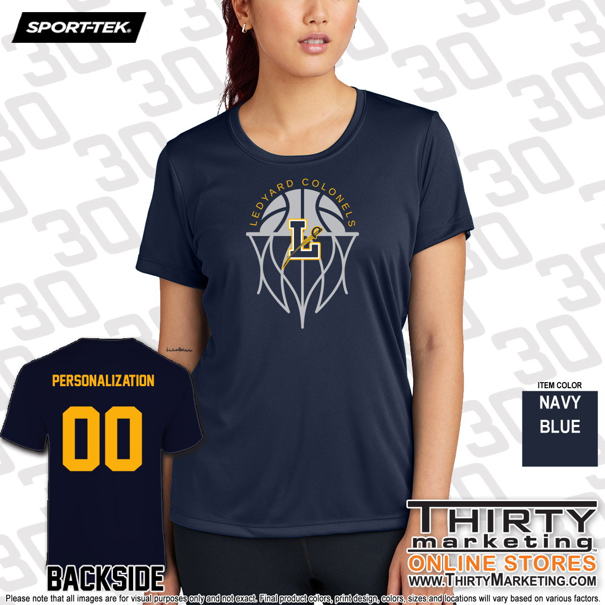 LMS Basketball Performance T-Shirt - Image 9