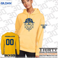 LMS Basketball Gildan Softstyle Hoodie