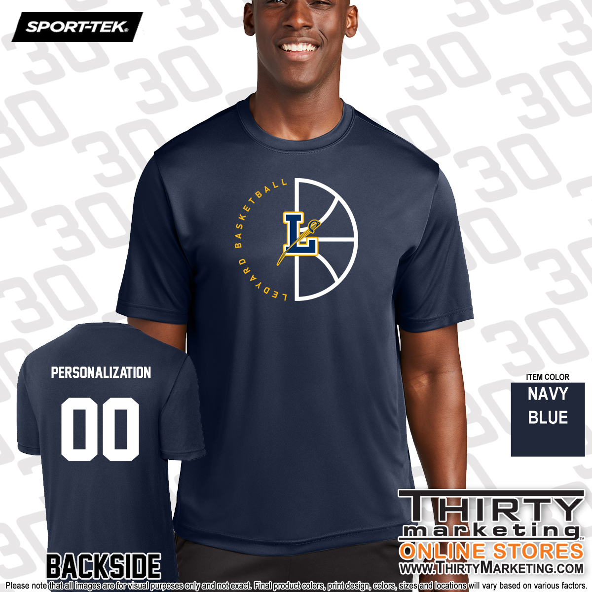 LMS Basketball Performance T-Shirt - Image 4