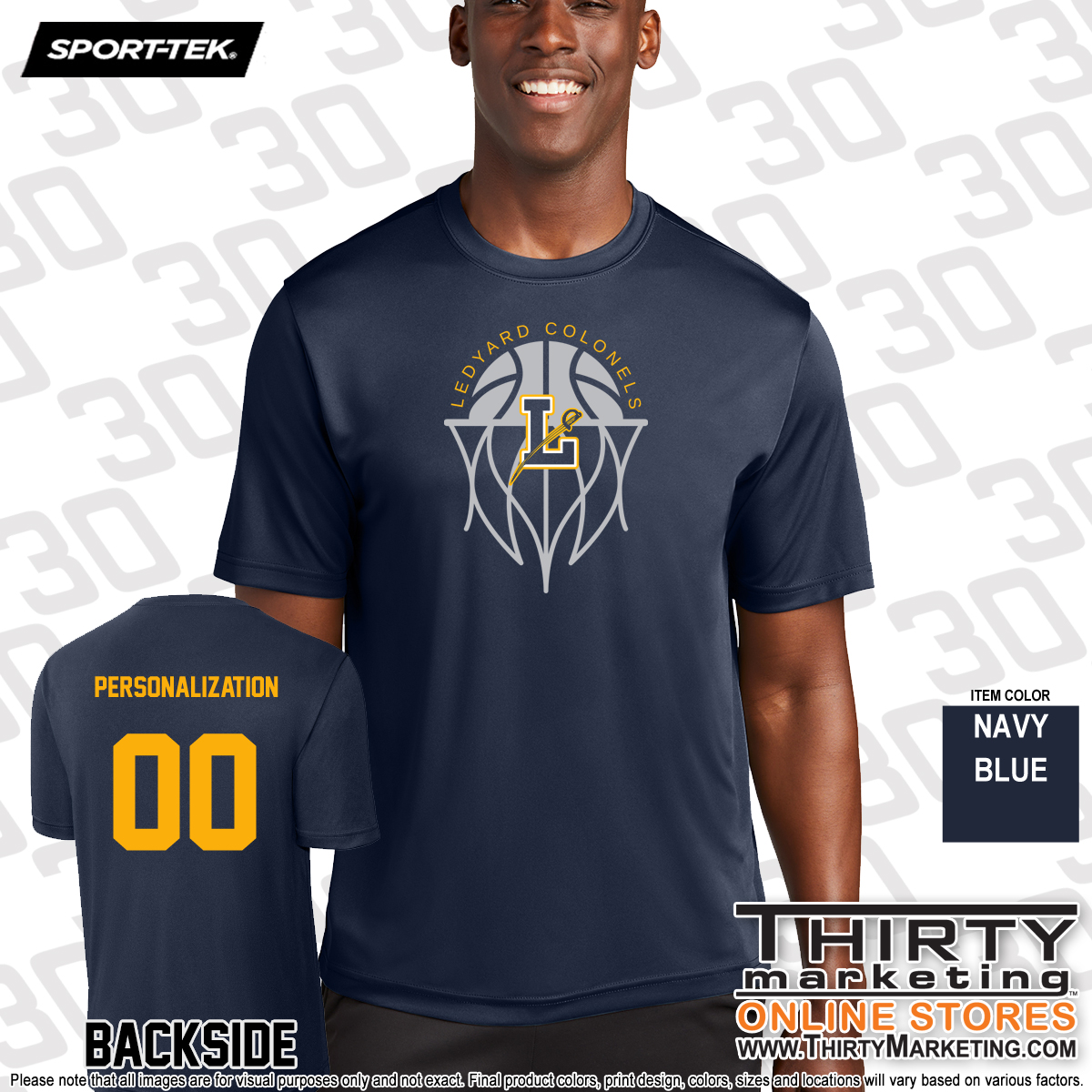LMS Basketball Performance T-Shirt - Image 5