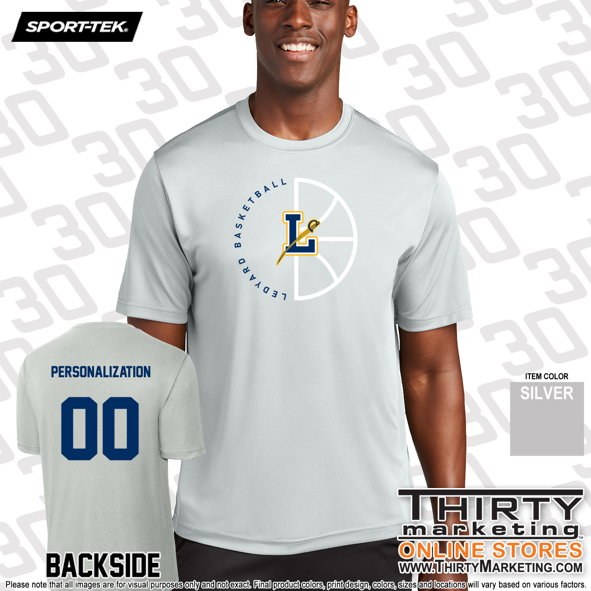 LMS Basketball Performance T-Shirt - Image 6