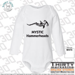 Alternative view of Mystic Hammerheads Infant Long Sleeve Bodysuit