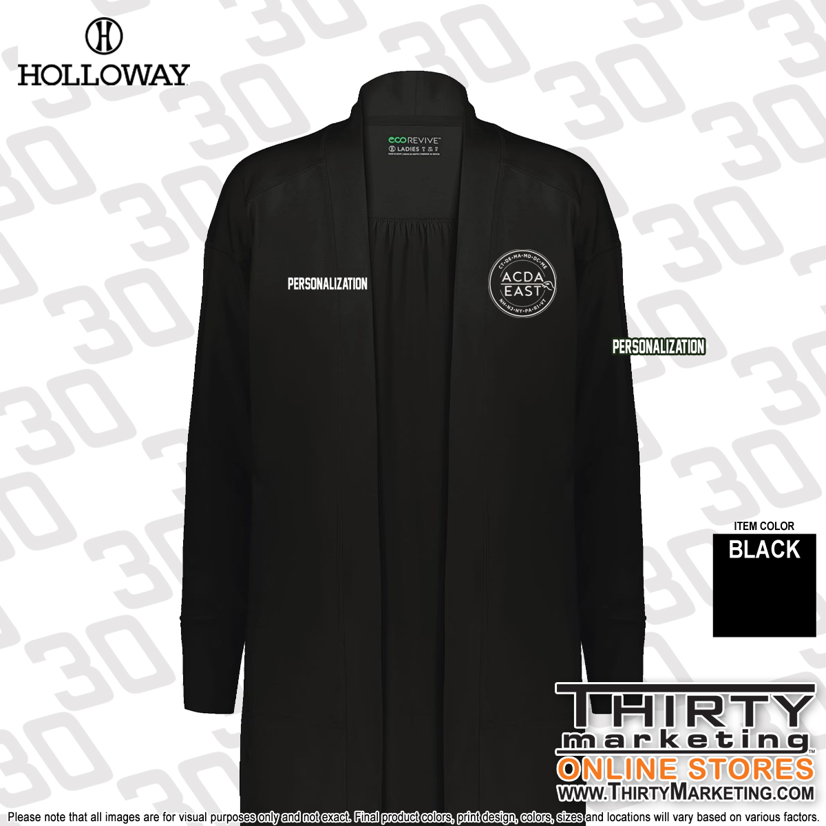 ACDA EAST Ladies Ventura Cardigan