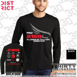 Alternative view of Aluminum Falcons District Long Sleeve Tee