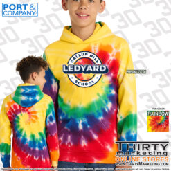 GHS Ledyard Tie-Dye Hoodie