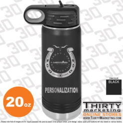 Alternative view of USS Texas FRG Engraved 20oz Water Bottle