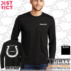 Alternative view of USS Texas FRG Logo District Long Sleeve Tee