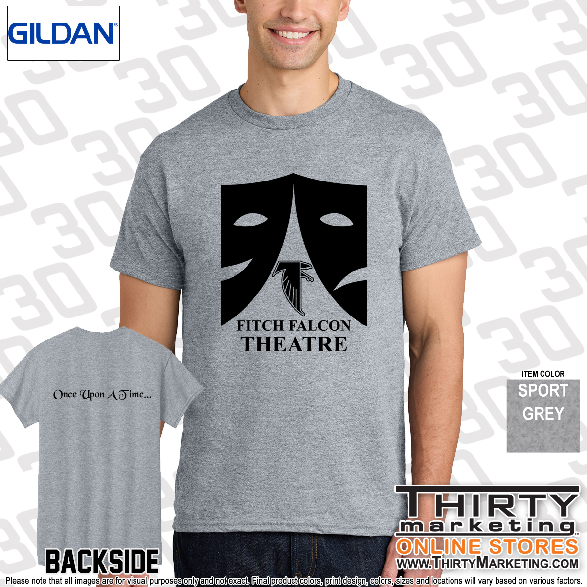 Falcon Theatre T-shirt - Image 4