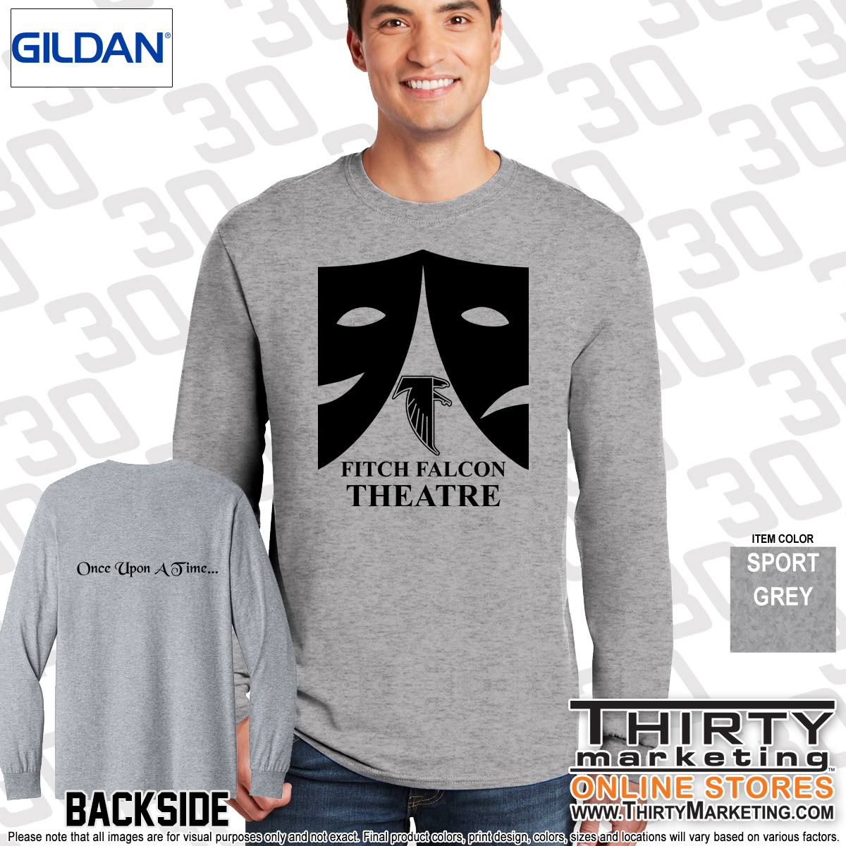 Falcon Theatre Long Sleeve Shirt
