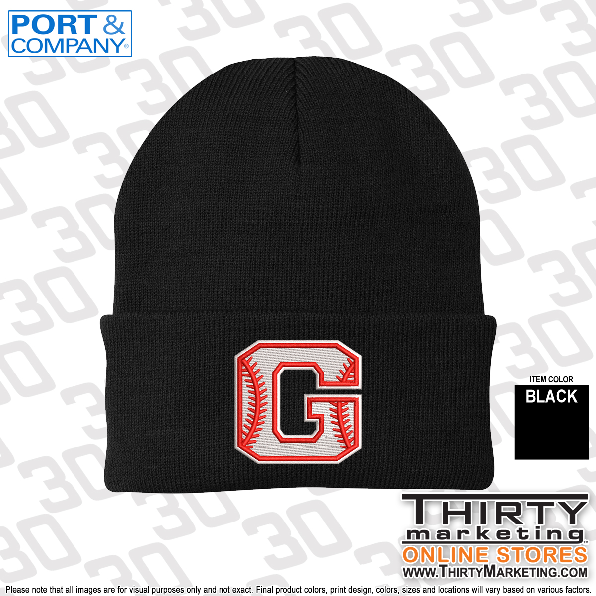 Groton Little League Knit Cap