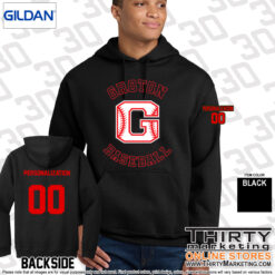 Alternative view of Groton Little League Hoodie