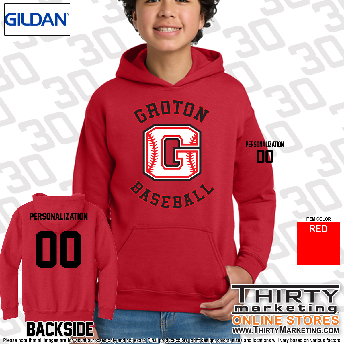 Groton Little League Hoodie